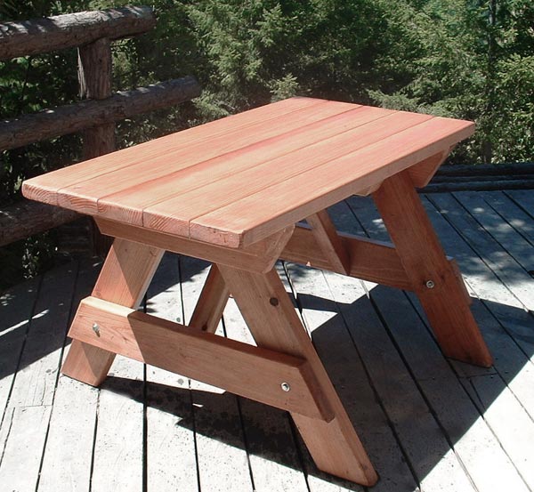 Woodworking Plans Project: Build it yourself picnic table 